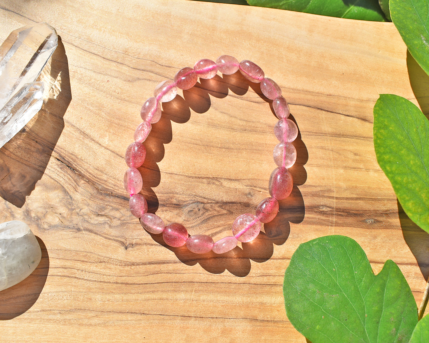 Strawberry crystal bracelet 22 dollars each – Yixiang Crystal wholesale
